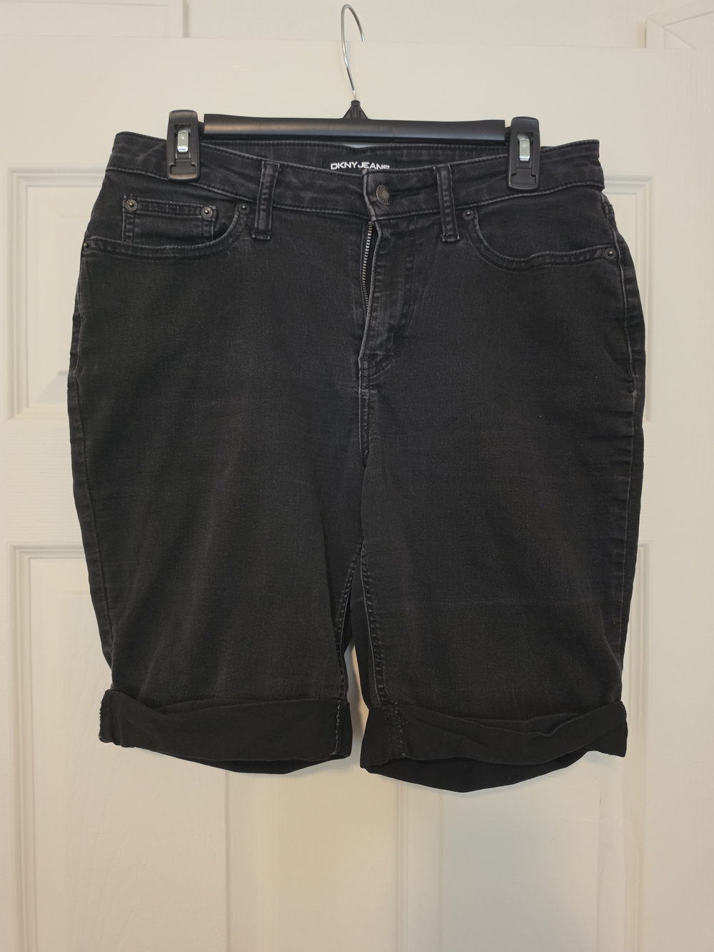 DKNY Jeans Men's Black Denim Shorts